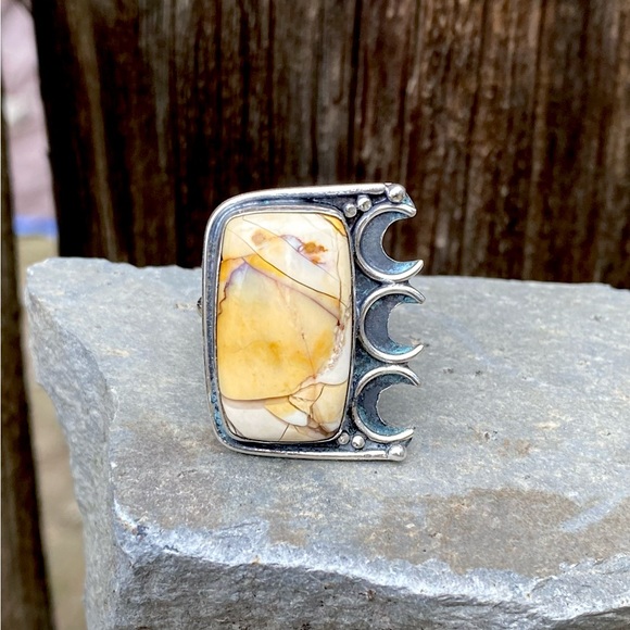 💥SALE💥Brecciated Mookaite Ring - Picture 7 of 15